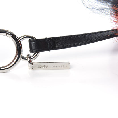 Fendi Mink Goat Fur QuTweet Funkyfur Bag Bug Charm Red 3 of 3