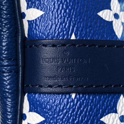 Louis Vuitton Monogram Escale Speedy Bandouliere 30 Blue 7 of 10