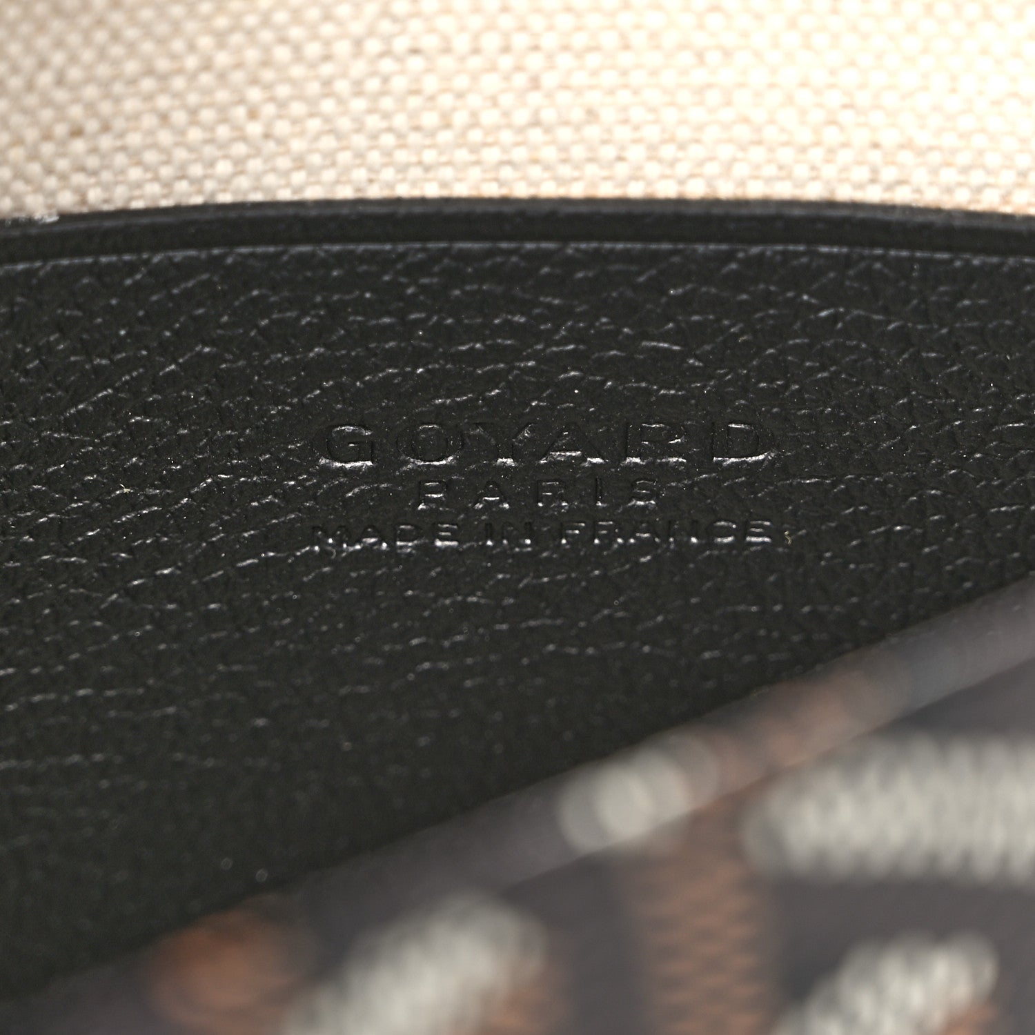 Goyard Goyardine Plumet Wallet Clutch Black 8 of 11