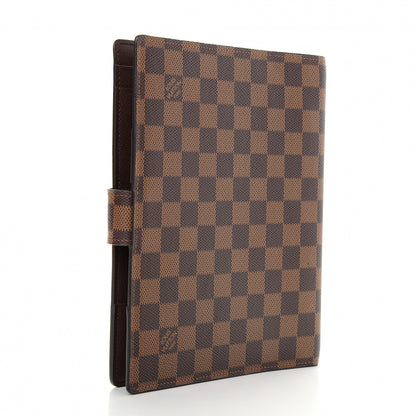 Louis Vuitton Damier Ebene Large Ring Agenda Cover 3 of 7