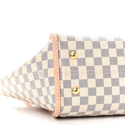 Louis Vuitton Damier Azur Propriano Rose Ballerine 7 of 9