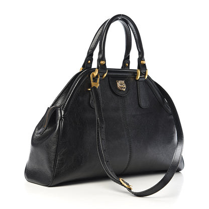 Gucci Calfskin Medium Re(Belle) Top Handle Bag Black 2 of 9