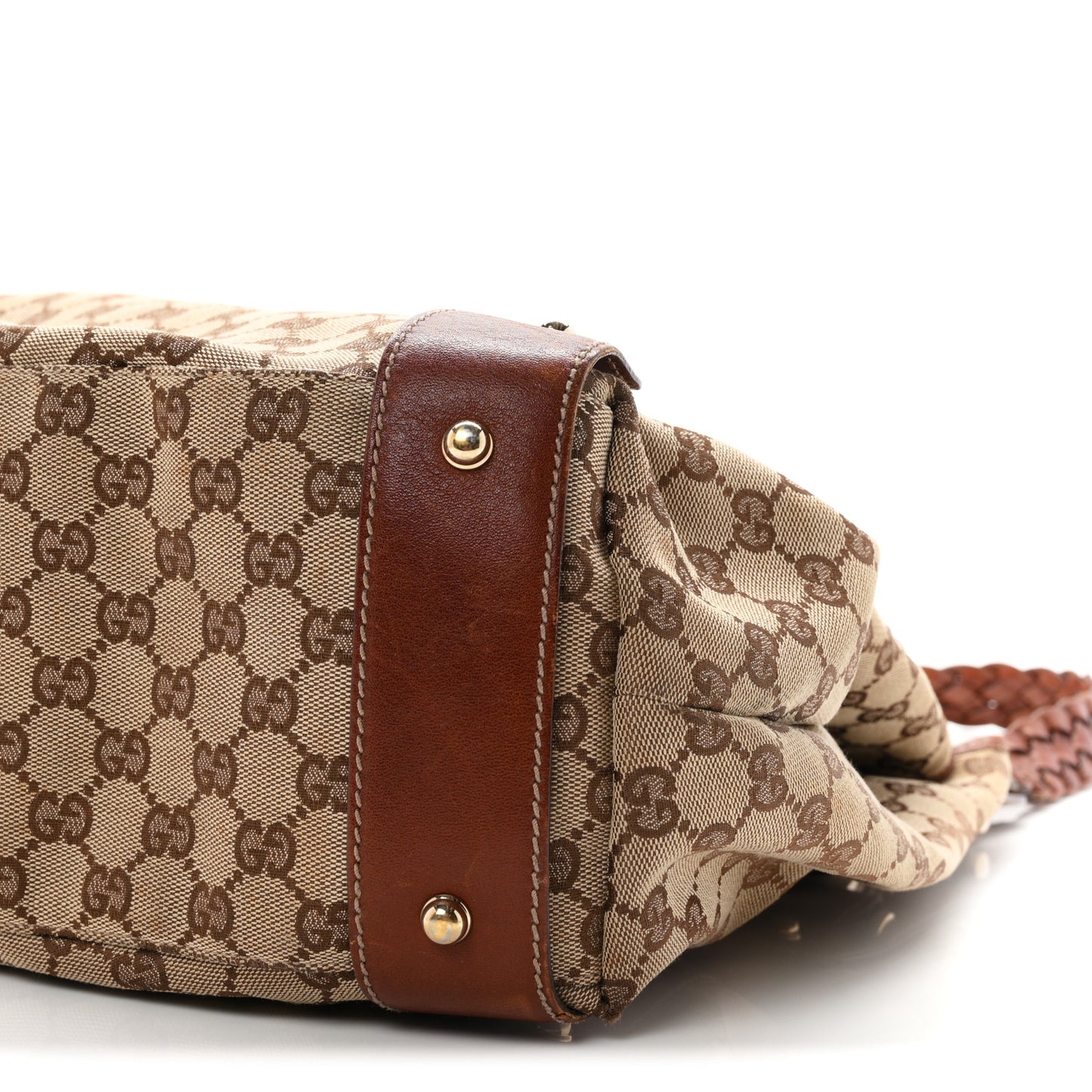 Monogram Medium Pelham Shoulder Bag Brown