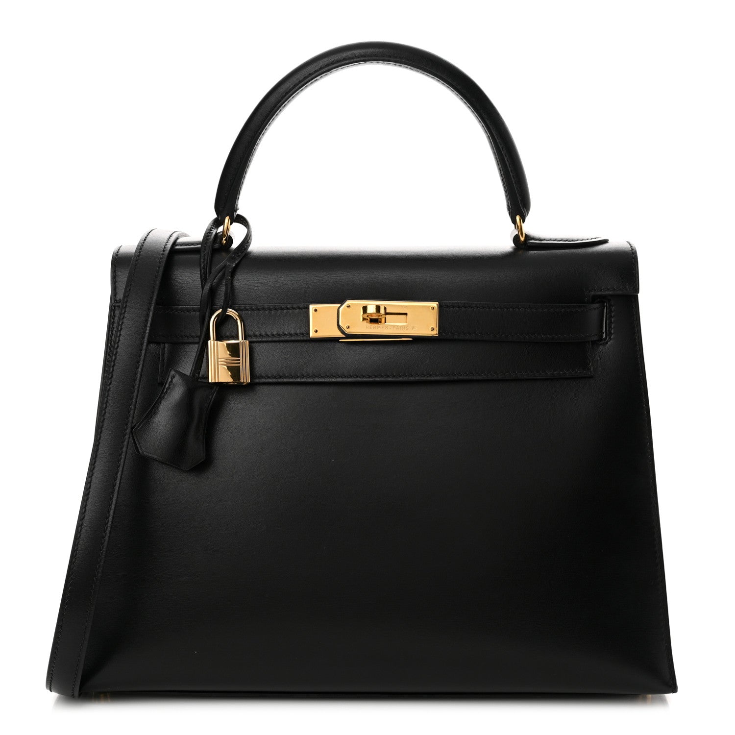 Hermes Box Kelly Sellier 28 Black 1 of 15