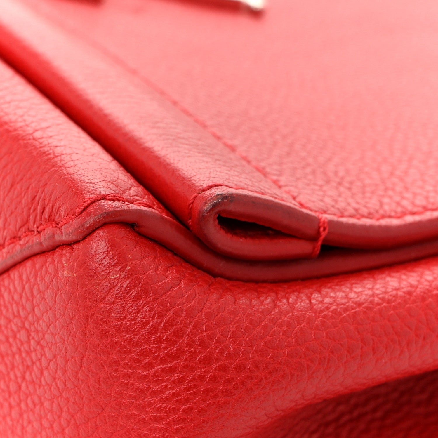 Louis Vuitton Calfskin Lockme II Chain Bag BB Rubis 11 of 17