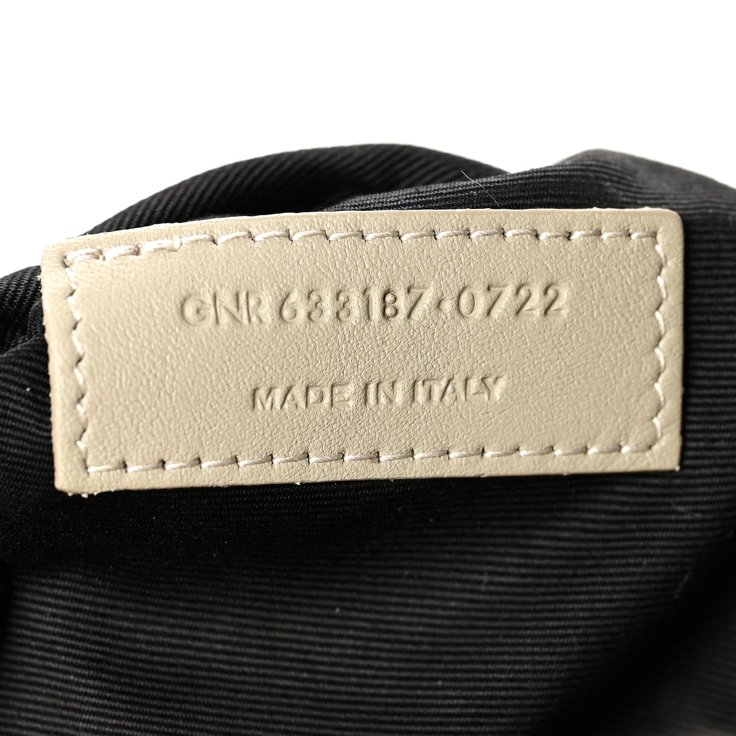 Calfskin Shearling Monogram Medium Niki Chain Satchel Grey