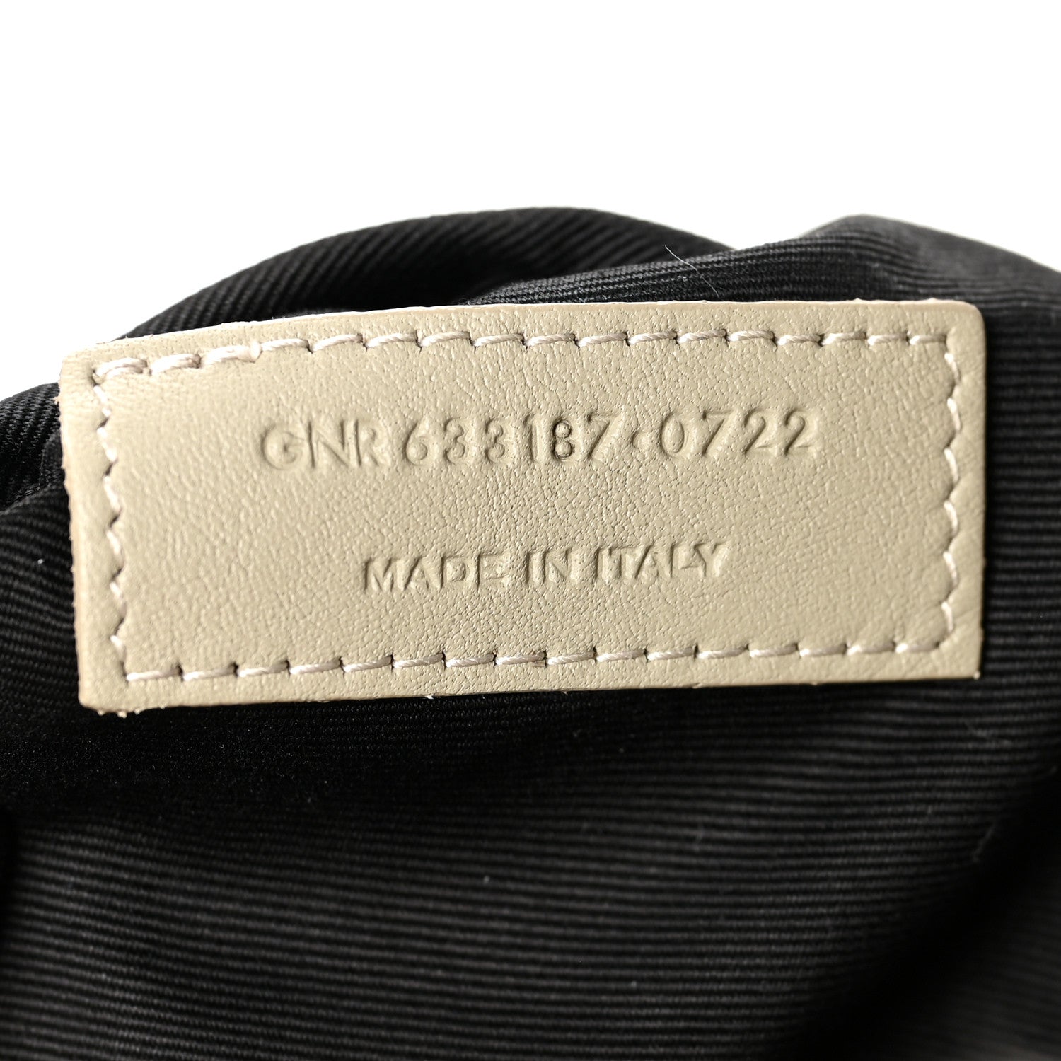 Saint Laurent Calfskin Shearling Monogram Medium Niki Chain Satchel Grey 7 of 10