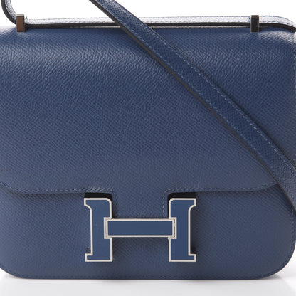 Hermes Epsom Constance 18 Deep Bleu 8 of 8