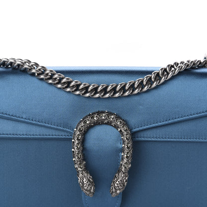 Gucci Satin Silk Crystal Small Dionysus Shoulder Bag Turchese Black Diamond 11 of 11