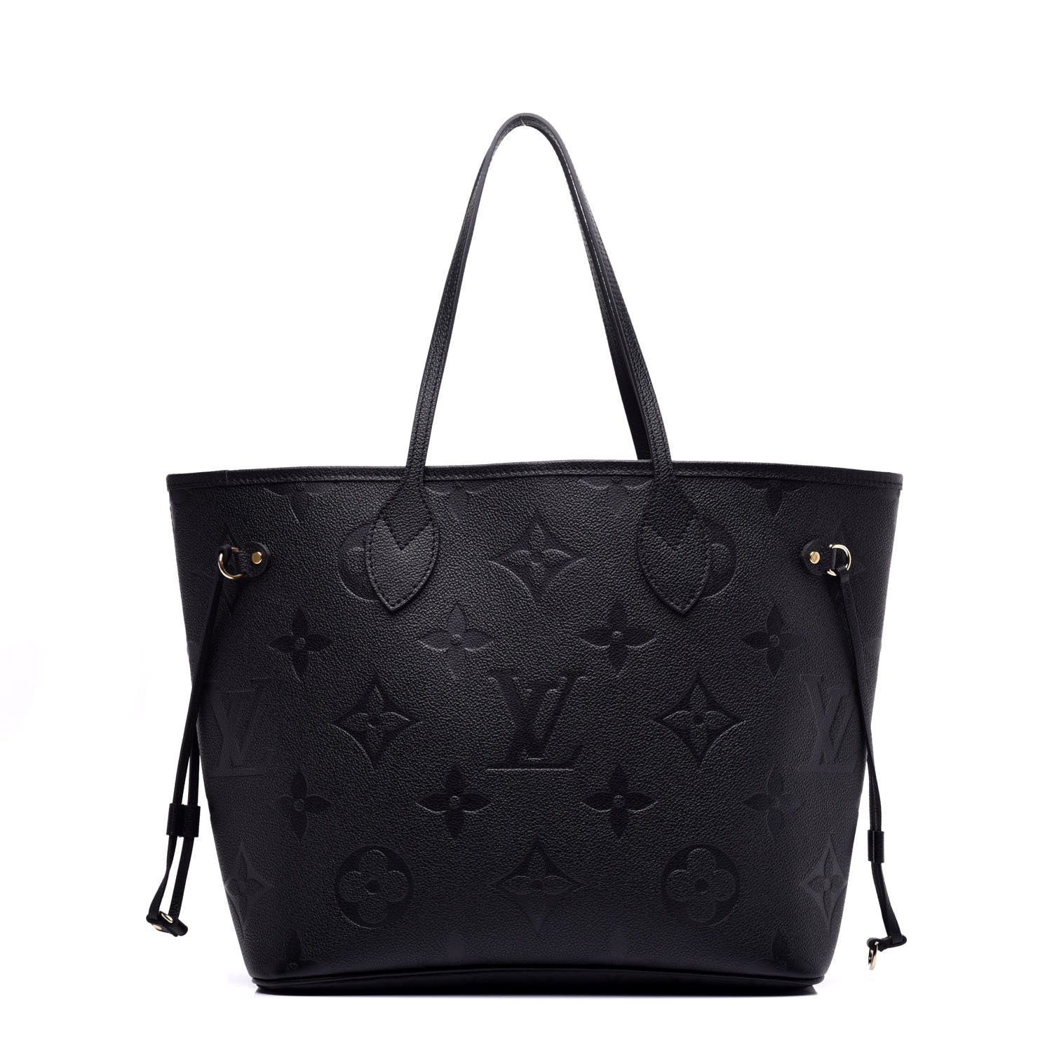 Louis Vuitton Empreinte Monogram Giant Neverfull MM Black 1 of 8