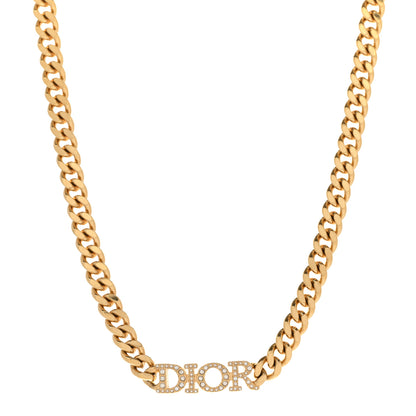 Christian Dior Metal Crystal Dio(r)evolution Choker Gold 1 of 6