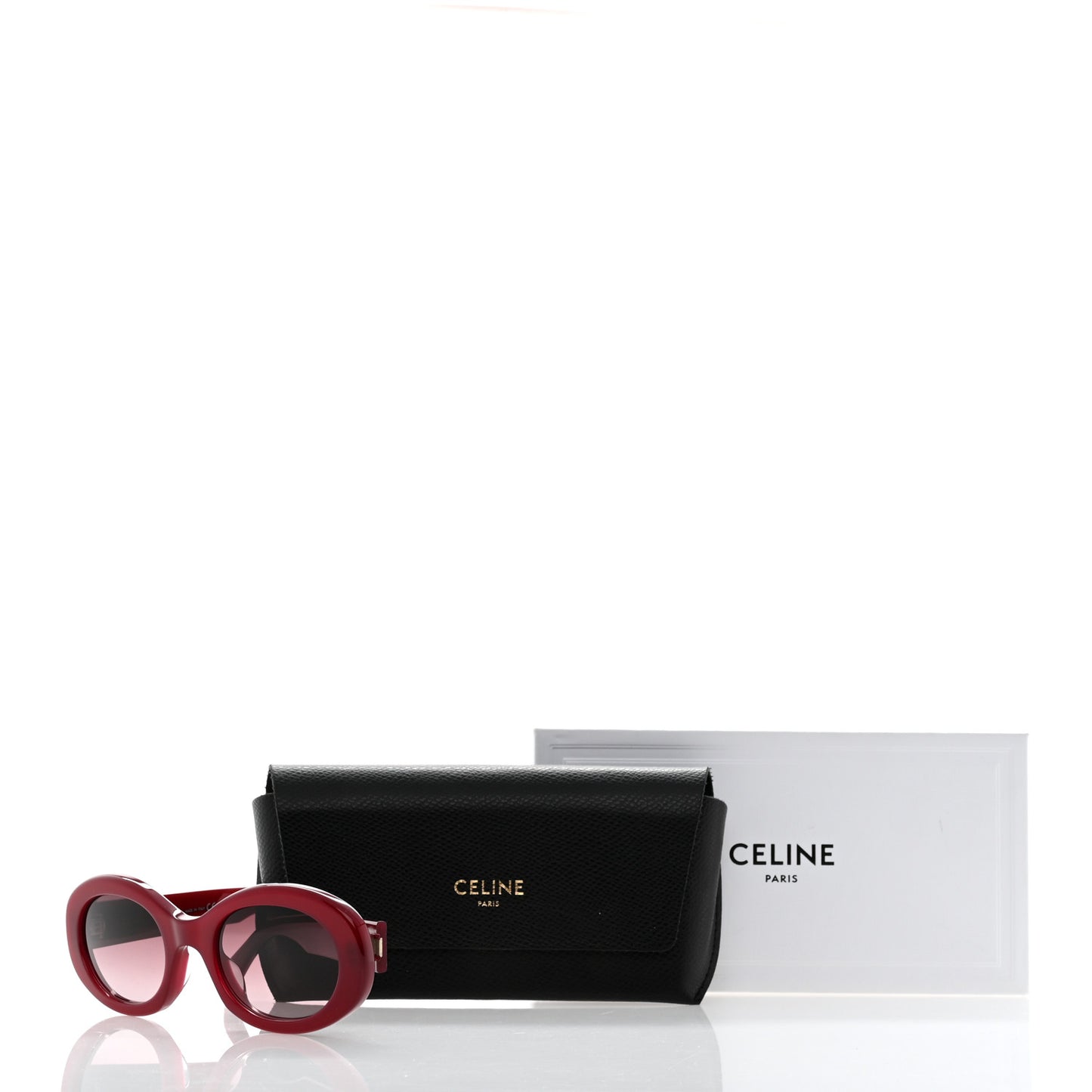 Acetate Triomphe 01 Sunglasses CL 40194U Milky Burgundy