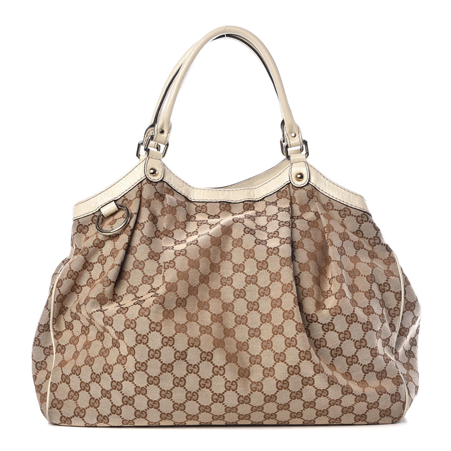 Monogram Large Sukey Tote Off White