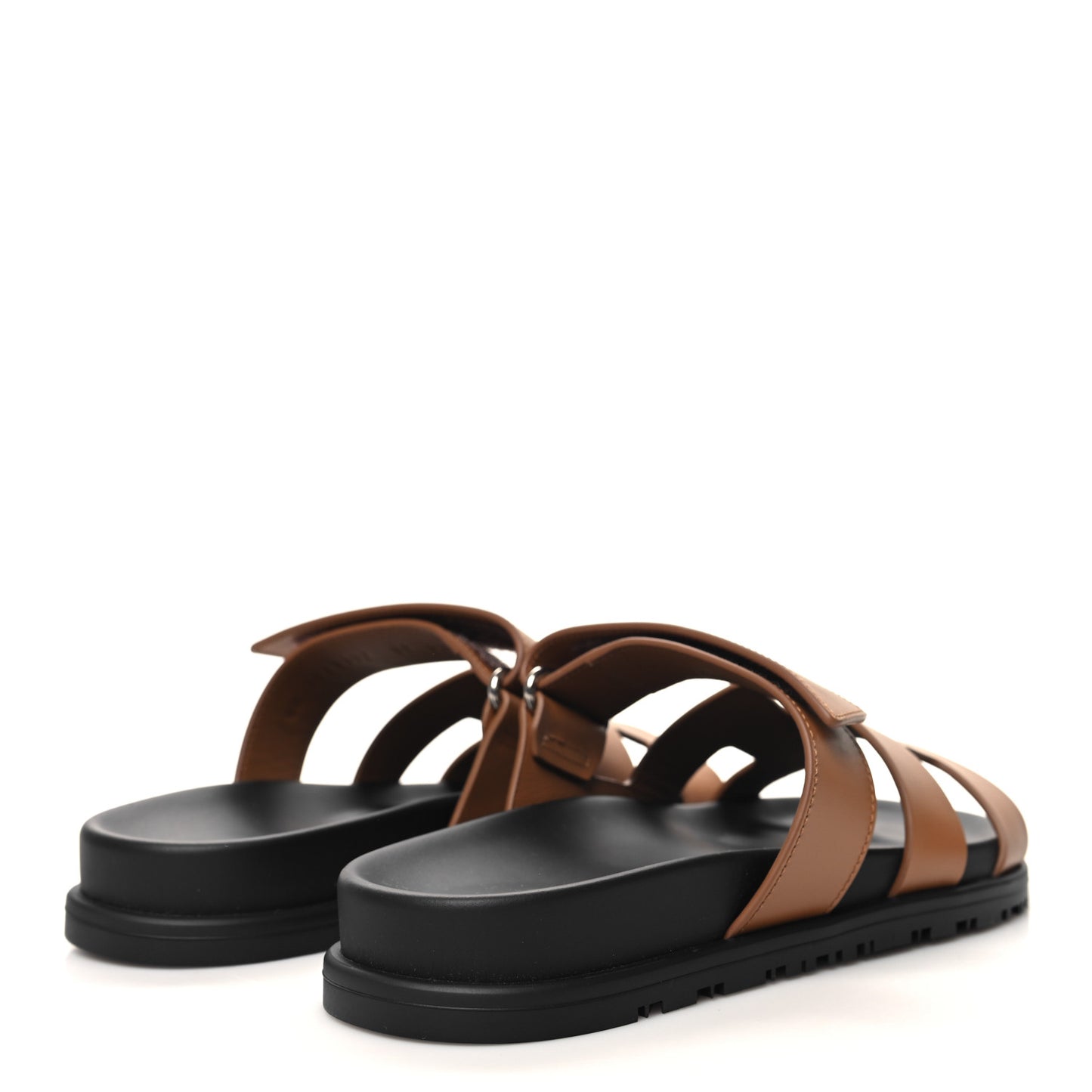 Calfskin Womens Chypre Sandals 37 Naturel