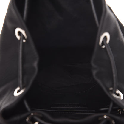 Burberry Deerskin Medium Rucksack Backpack Black 5 of 7