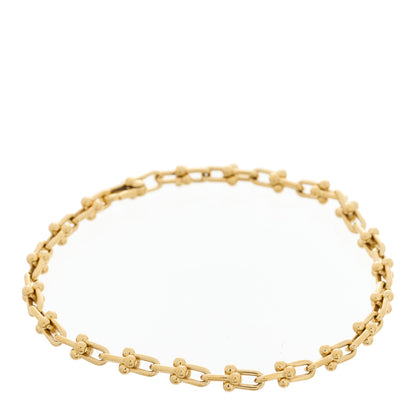Tiffany 18K Yellow Gold Micro HardWear Link Bracelet 1 of 4