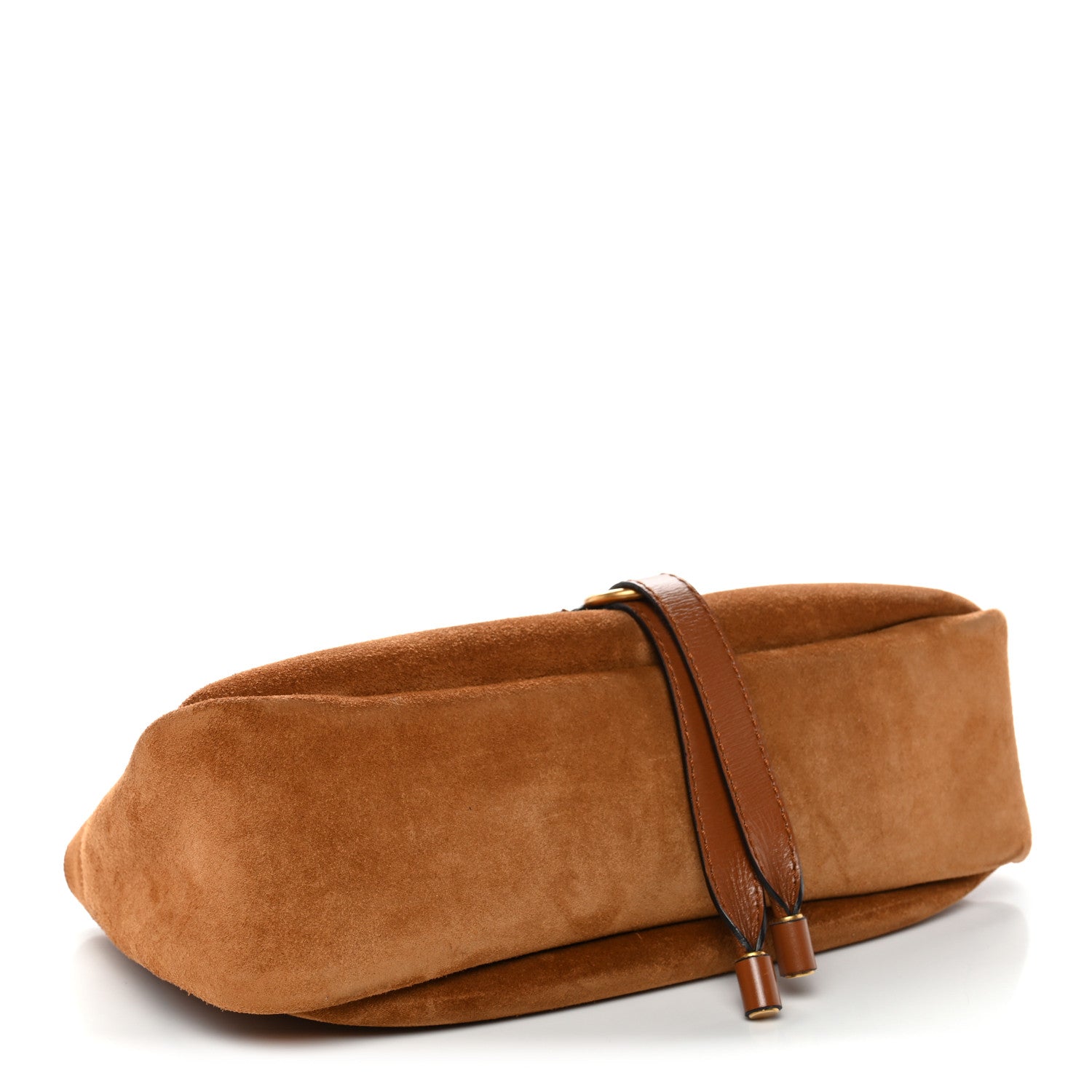 Chloe Shiny Grained Calfskin Small Marcie Clutch Tan 4 of 10