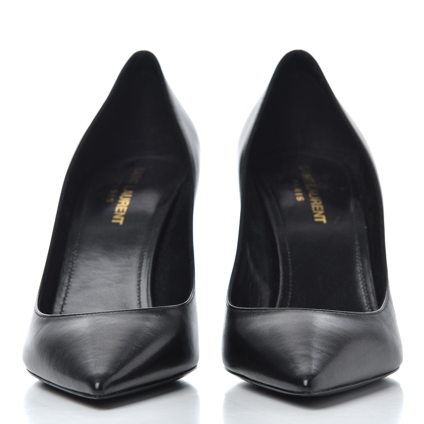 Calfskin Zoe 85 Pumps 38.5 Black