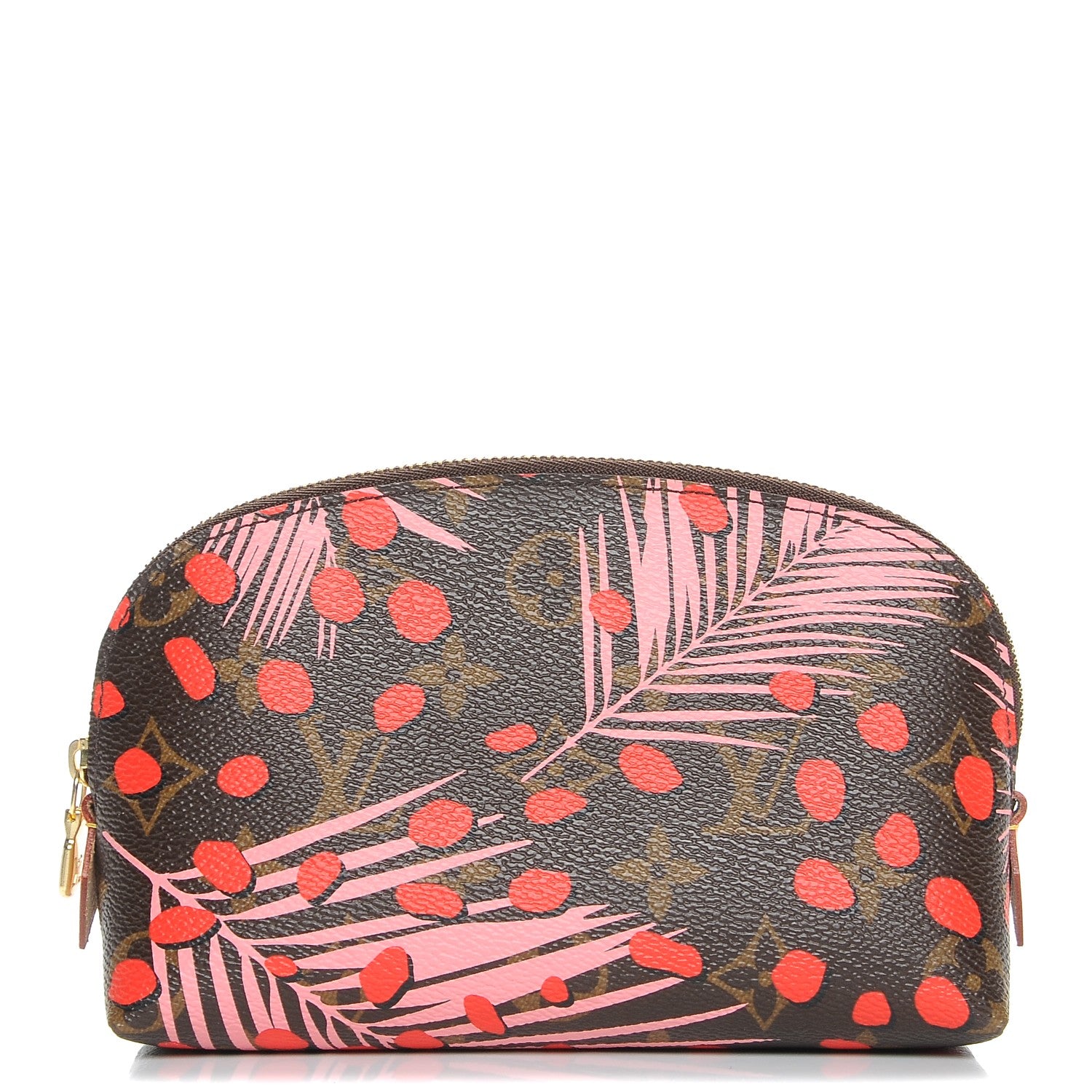 Louis Vuitton Monogram Jungle Dots Cosmetic Pouch Sugar Pink Poppy 1 of 7