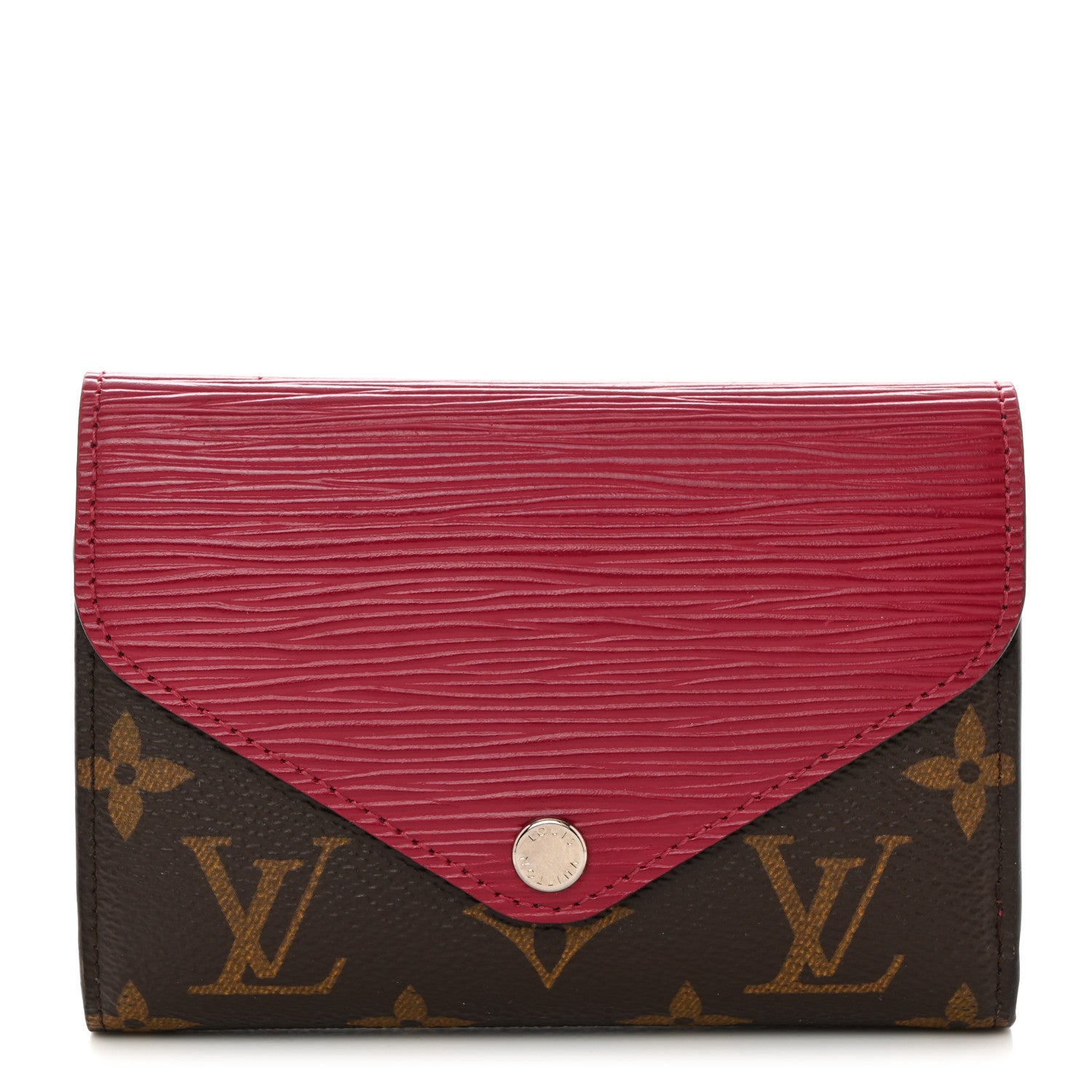 Louis Vuitton Epi Monogram Marie-Lou Compact Wallet Fuchsia 1 of 8