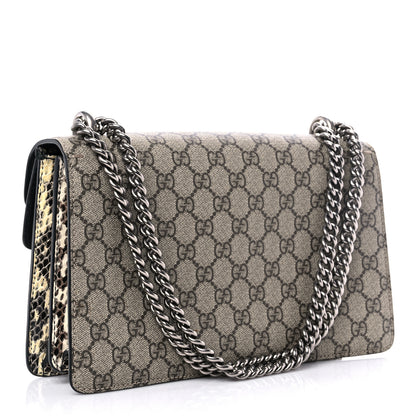 Gucci GG Supreme Monogram Elaphe Elephant Embroidered Small Dionysus Shoulder Bag 3 of 13