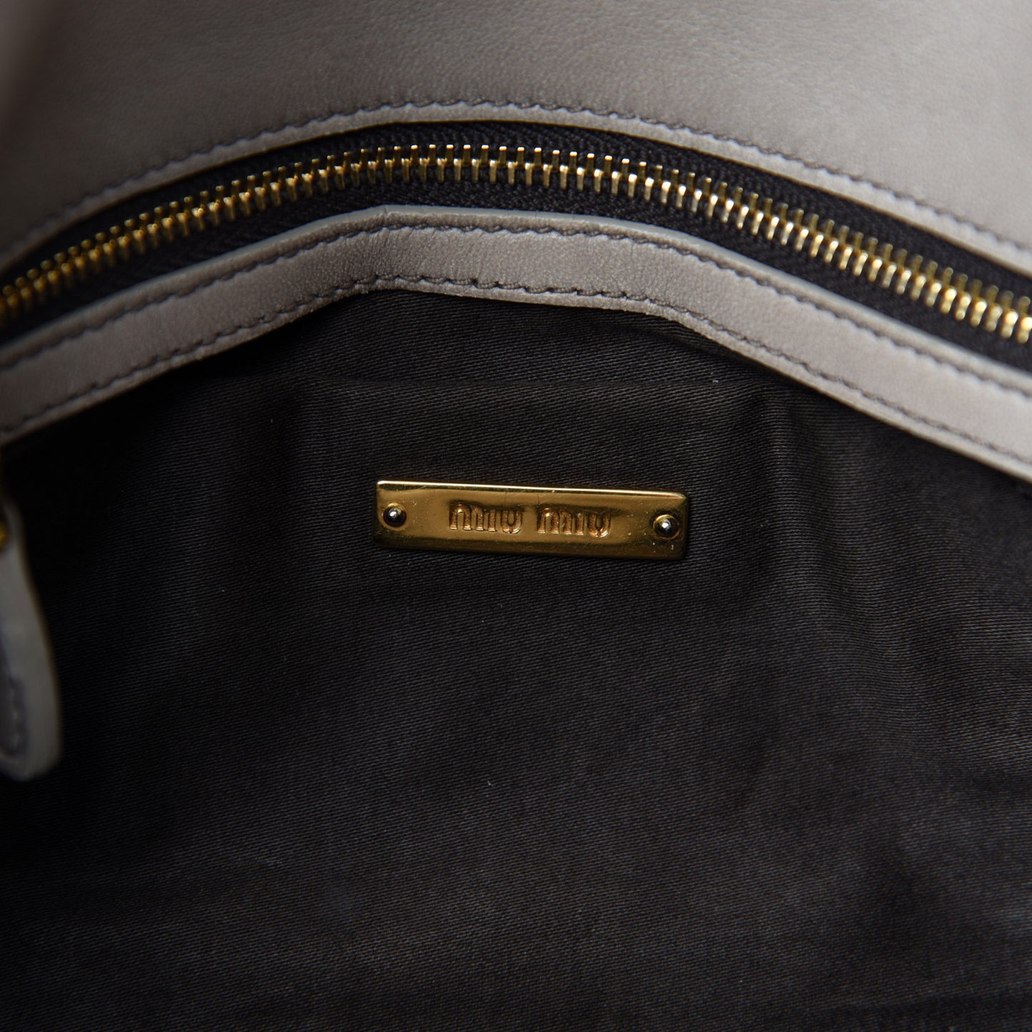 Nappa Matelasse Flap Grey