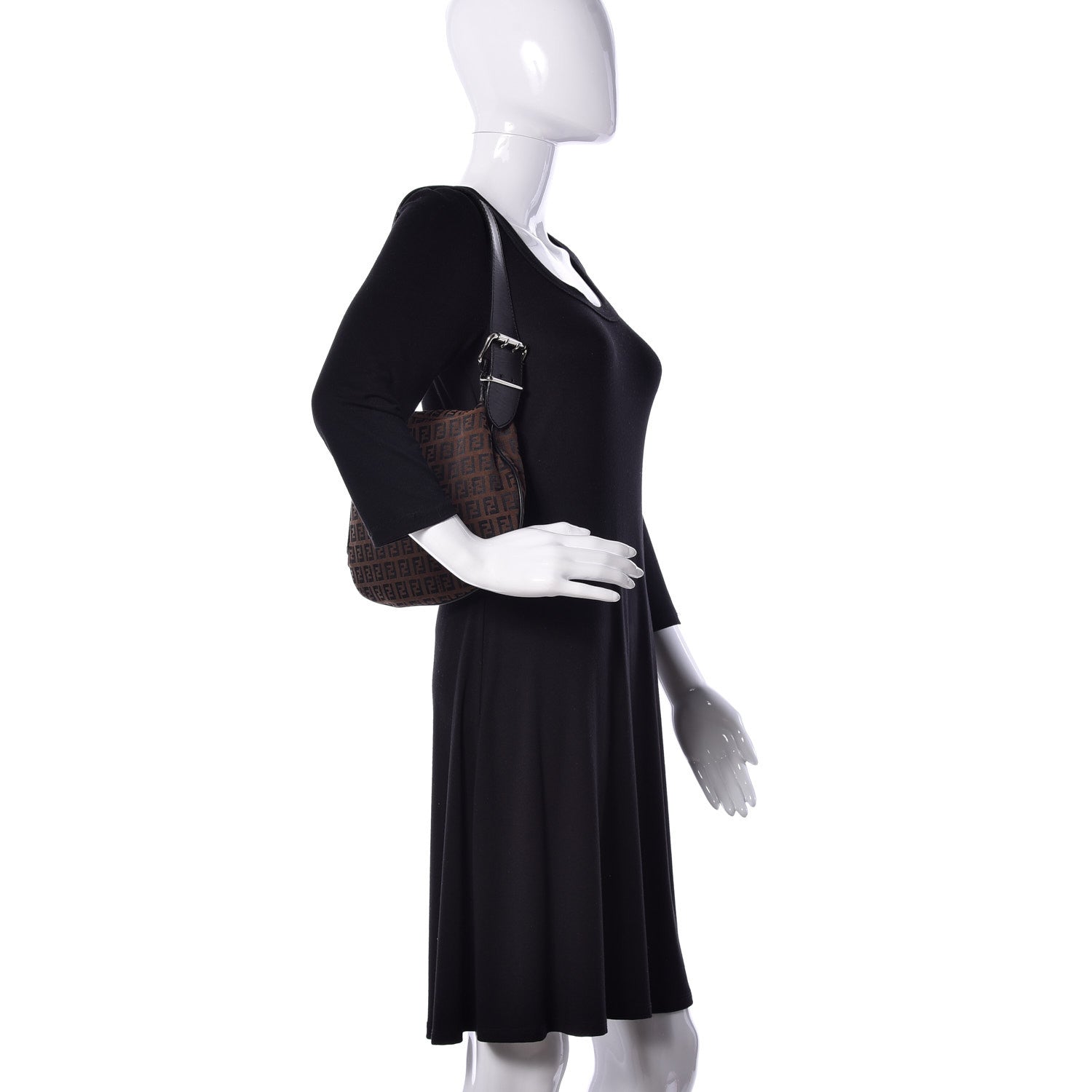 Fendi Zucchino Oyster Brown 2 of 16