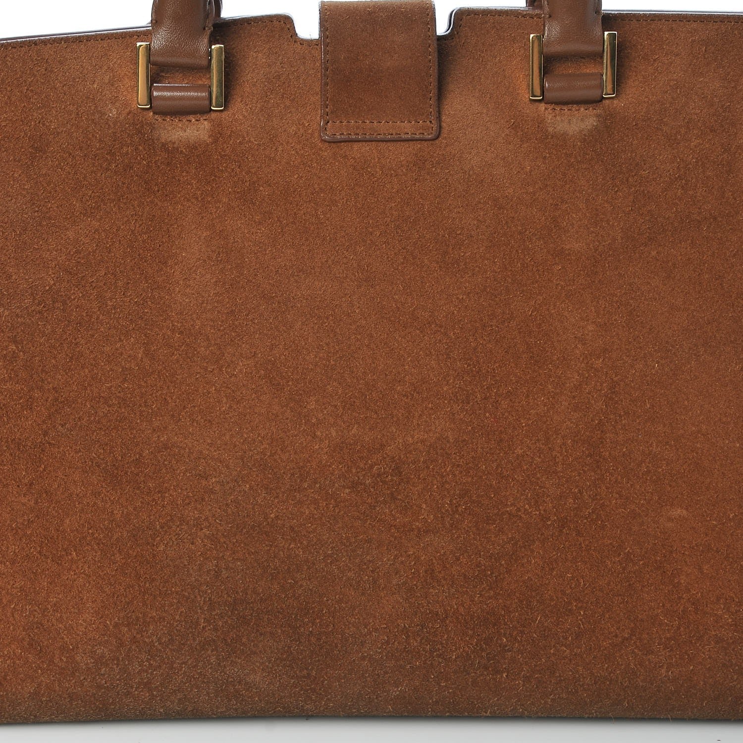 Saint Laurent Suede Medium Classic Y Cabas Light Ocre 14 of 14