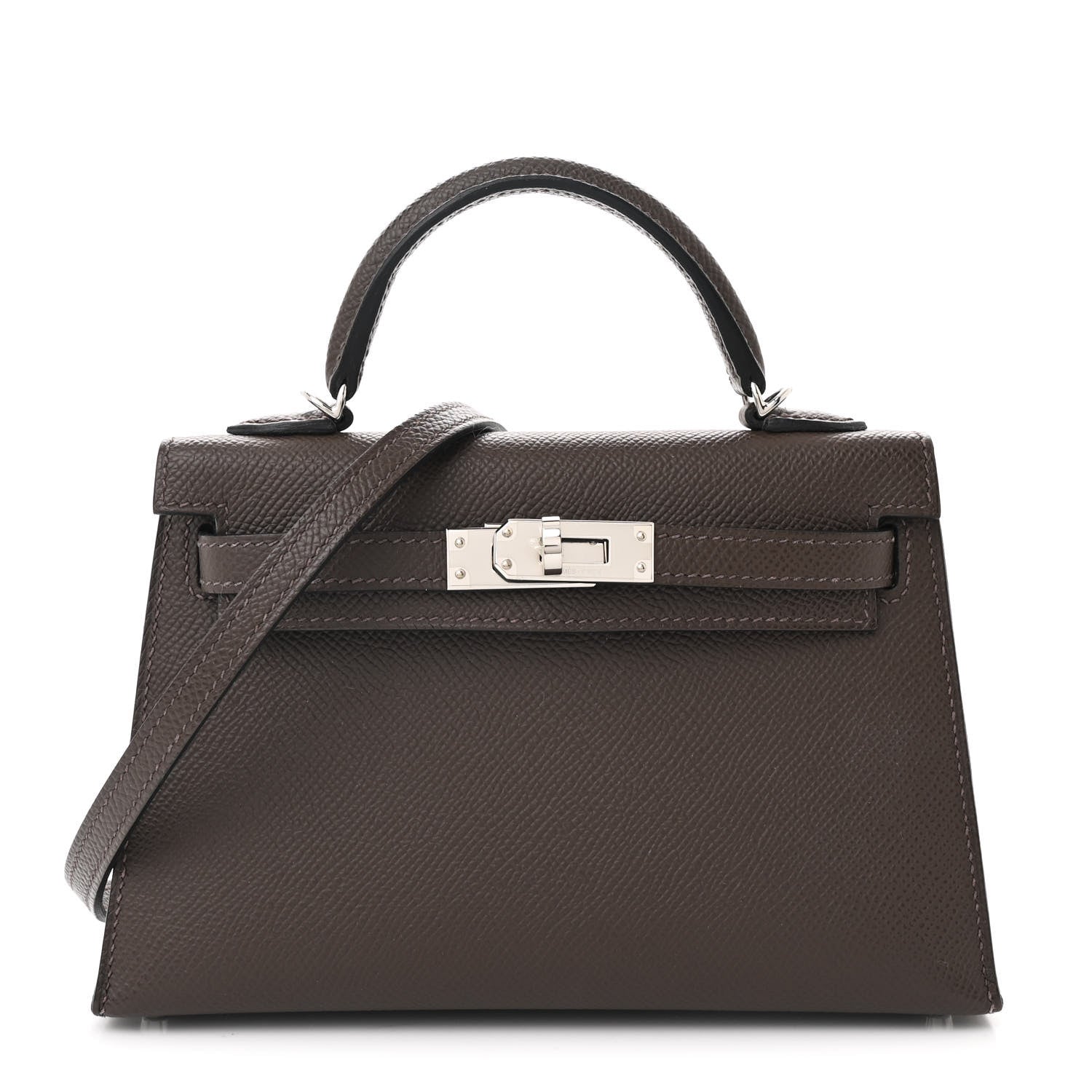 Hermes Epsom Mini Kelly Sellier 20 Ecorce 1 of 11