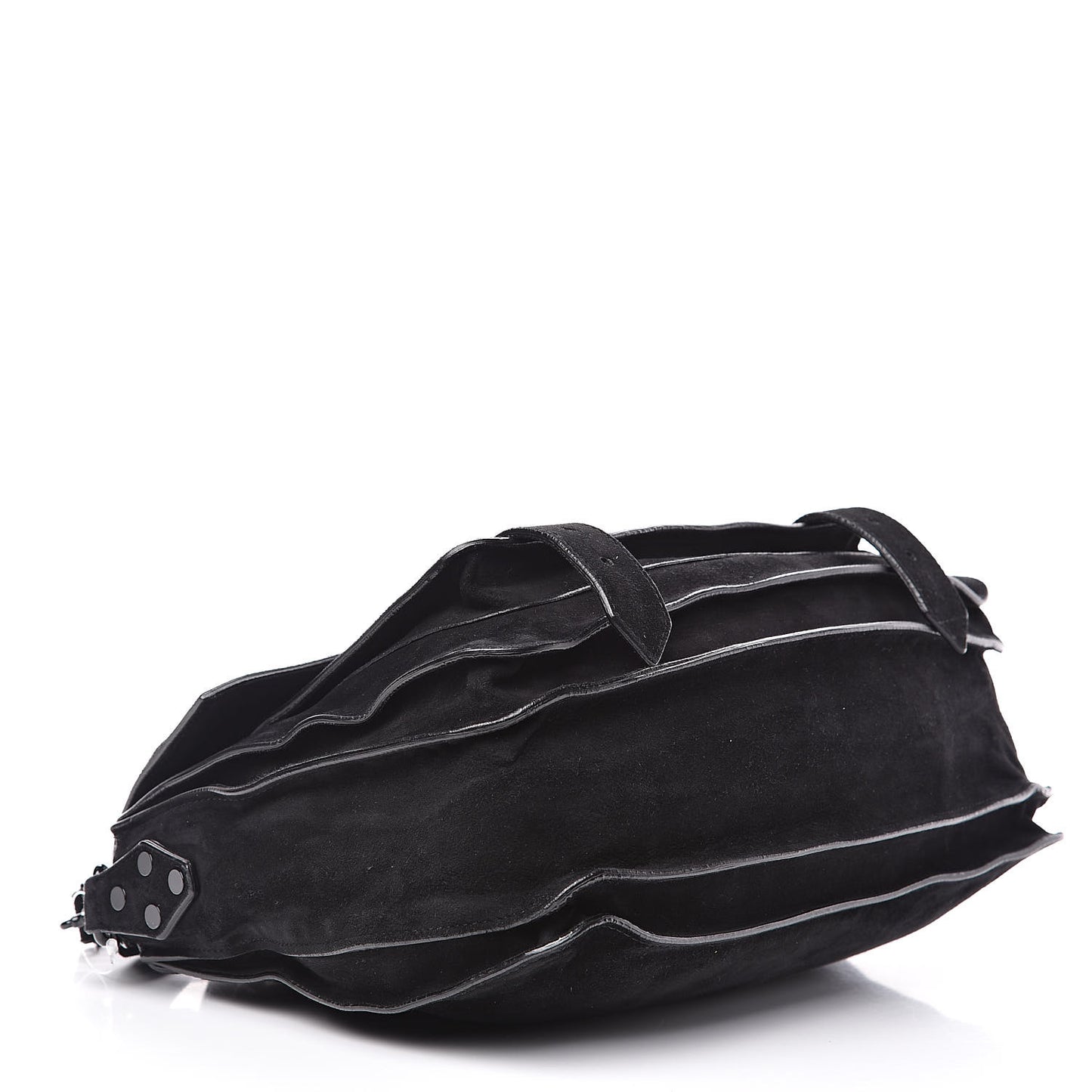 Suede Medium PS1 Satchel Black