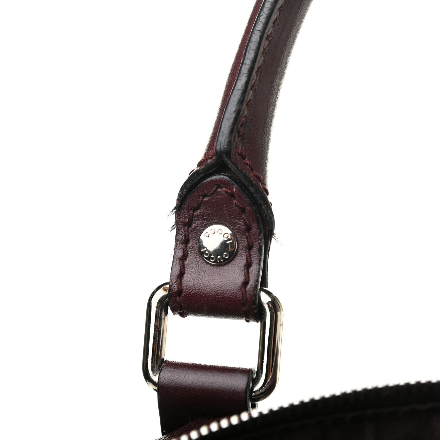 Gucci Imprime Monogram Large Carry On Duffle Bordeaux 10 of 16
