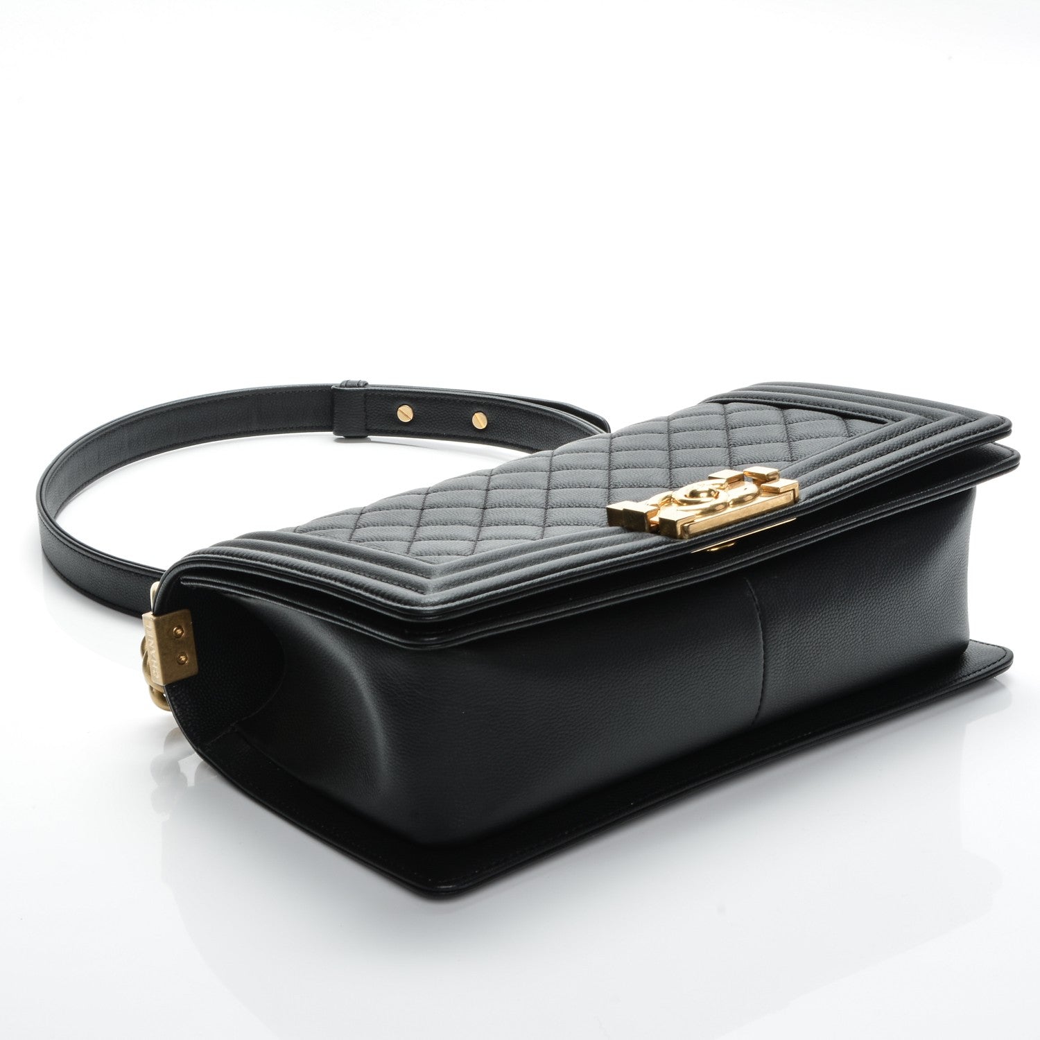 Chanel Caviar Quilted Medium Boy Flap Black 4 of 7