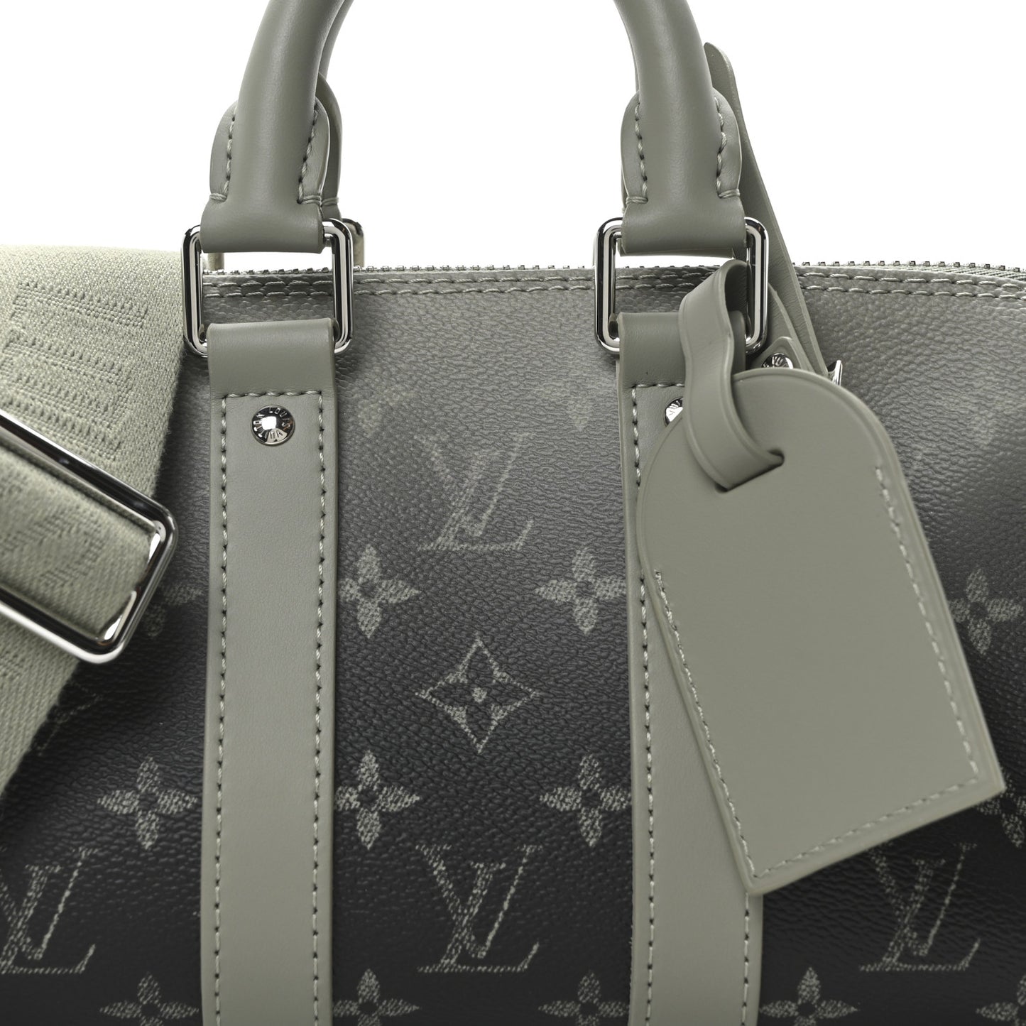 Monogram Gradient Keepall Bandouliere 25 Khaki