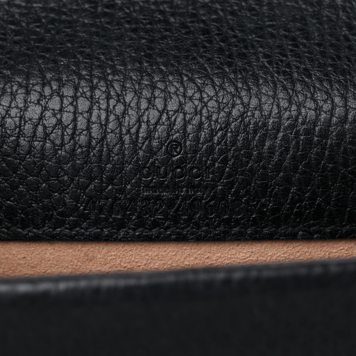 Calfskin Super Mini Dionysus Shoulder Bag Black