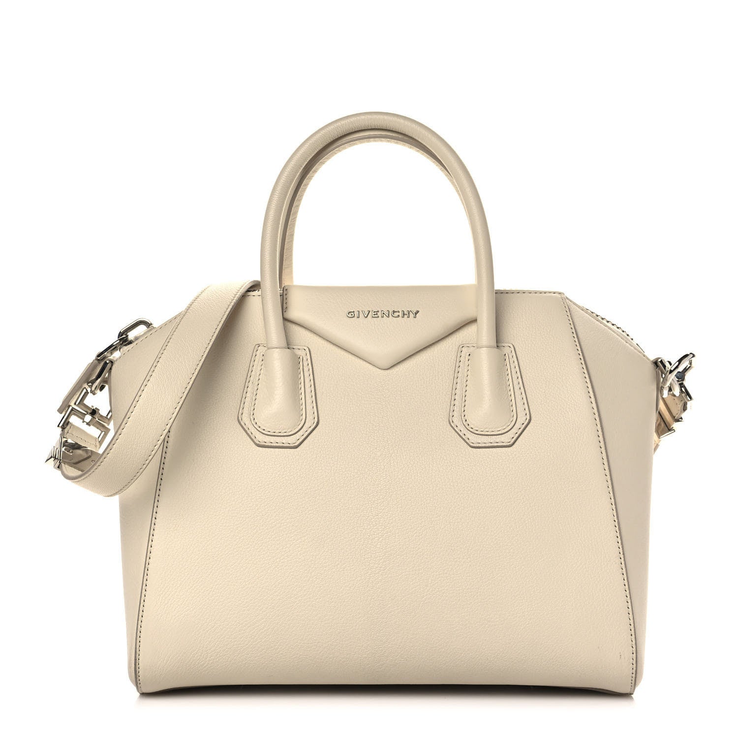 Givenchy Sugar Goatskin Small Antigona Off White 1 of 10