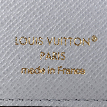 Louis Vuitton Monogram LV Charms Pocket Wallet Azure Blue 6 of 7