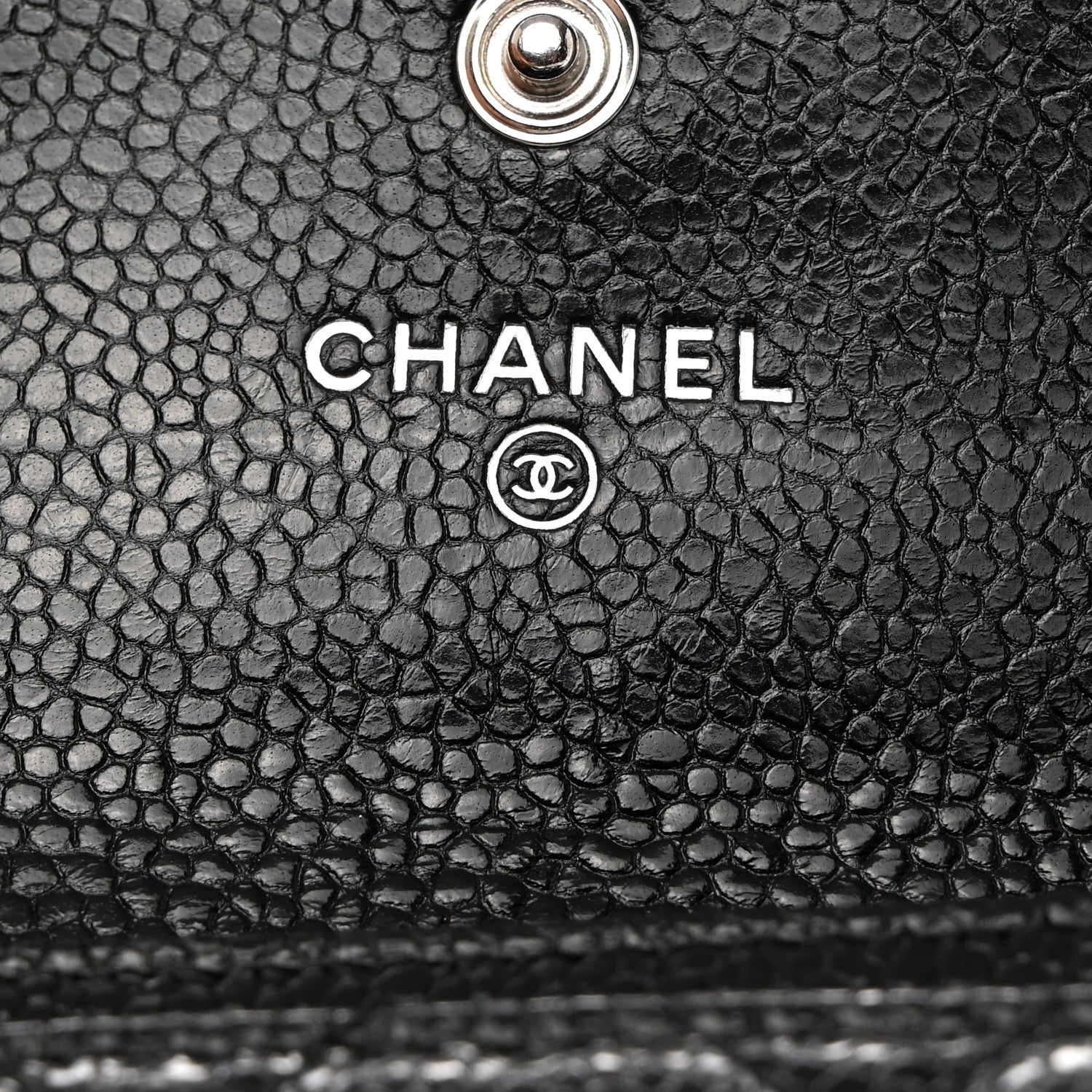 Chanel Caviar Quilted Incognito Flap Card Holder Black 6 of 8