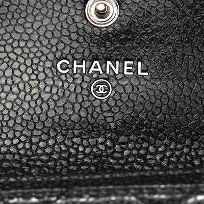 Chanel Caviar Quilted Incognito Flap Card Holder Black 6 of 8