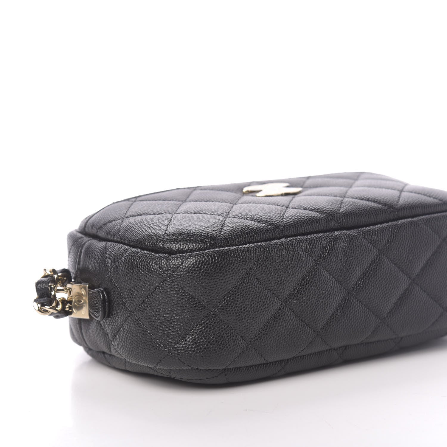 Chanel Caviar Quilted Camera Case Black 8 of 10