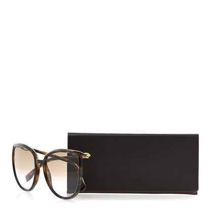Fendi Acetate Cat Eye Sunglasses FF 0432/G/S Tortoise 7 of 7