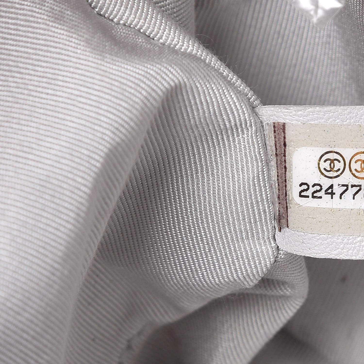 Chanel Metallic Calfskin Quilted Small Chain Detail Flap