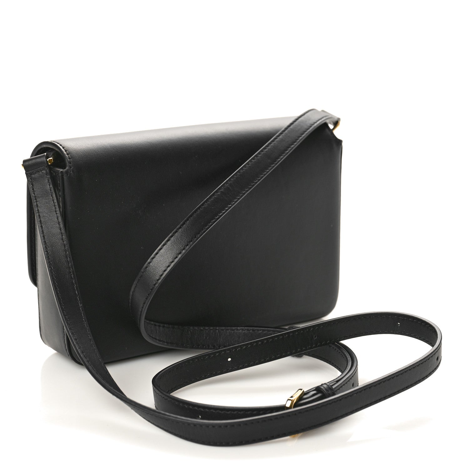 Burberry Calfskin Vintage Check New Hampshire Bag Black 3 of 9