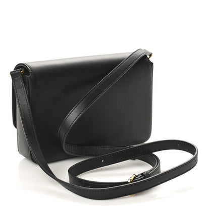 Burberry Calfskin Vintage Check New Hampshire Bag Black 3 of 9