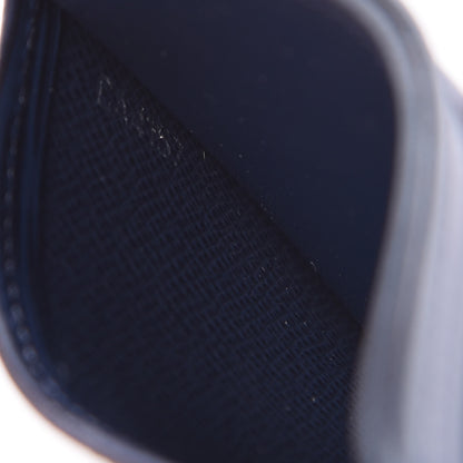 Louis Vuitton Epi Card Holder Indigo 7 of 8