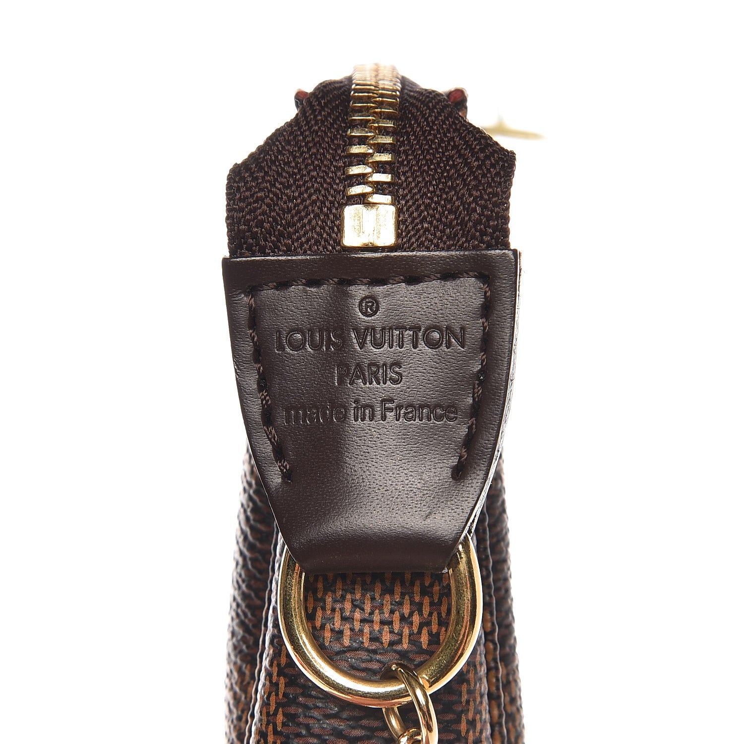 Louis Vuitton Damier Ebene Mini Pochette Accessories 7 of 16