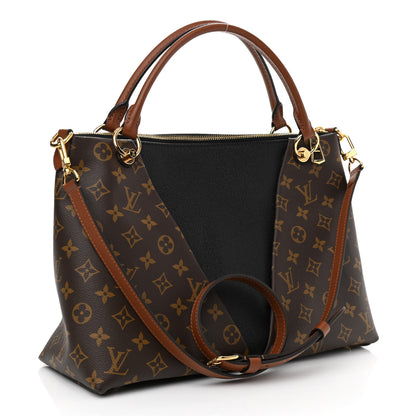 Louis Vuitton Monogram V Tote MM Black 2 of 9