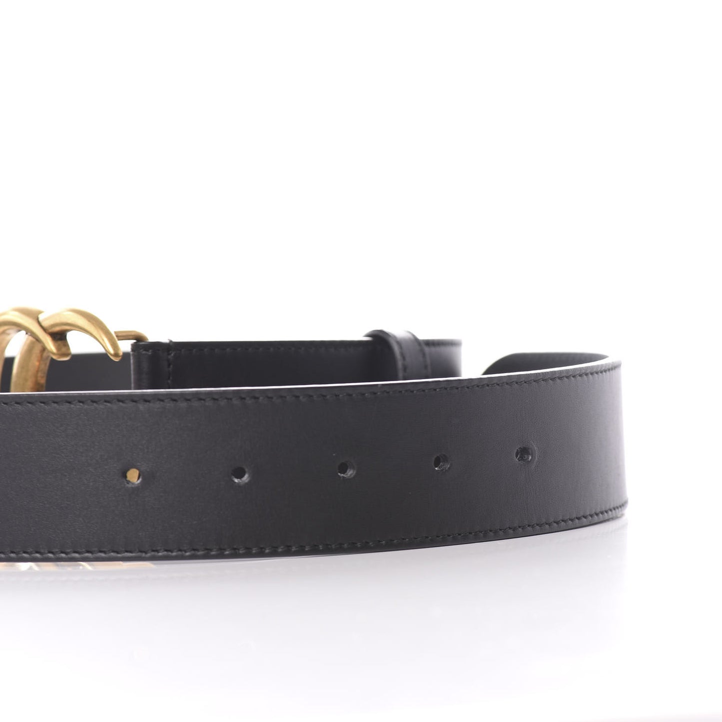 Calfskin Double G 40mm Belt 75 30 Black