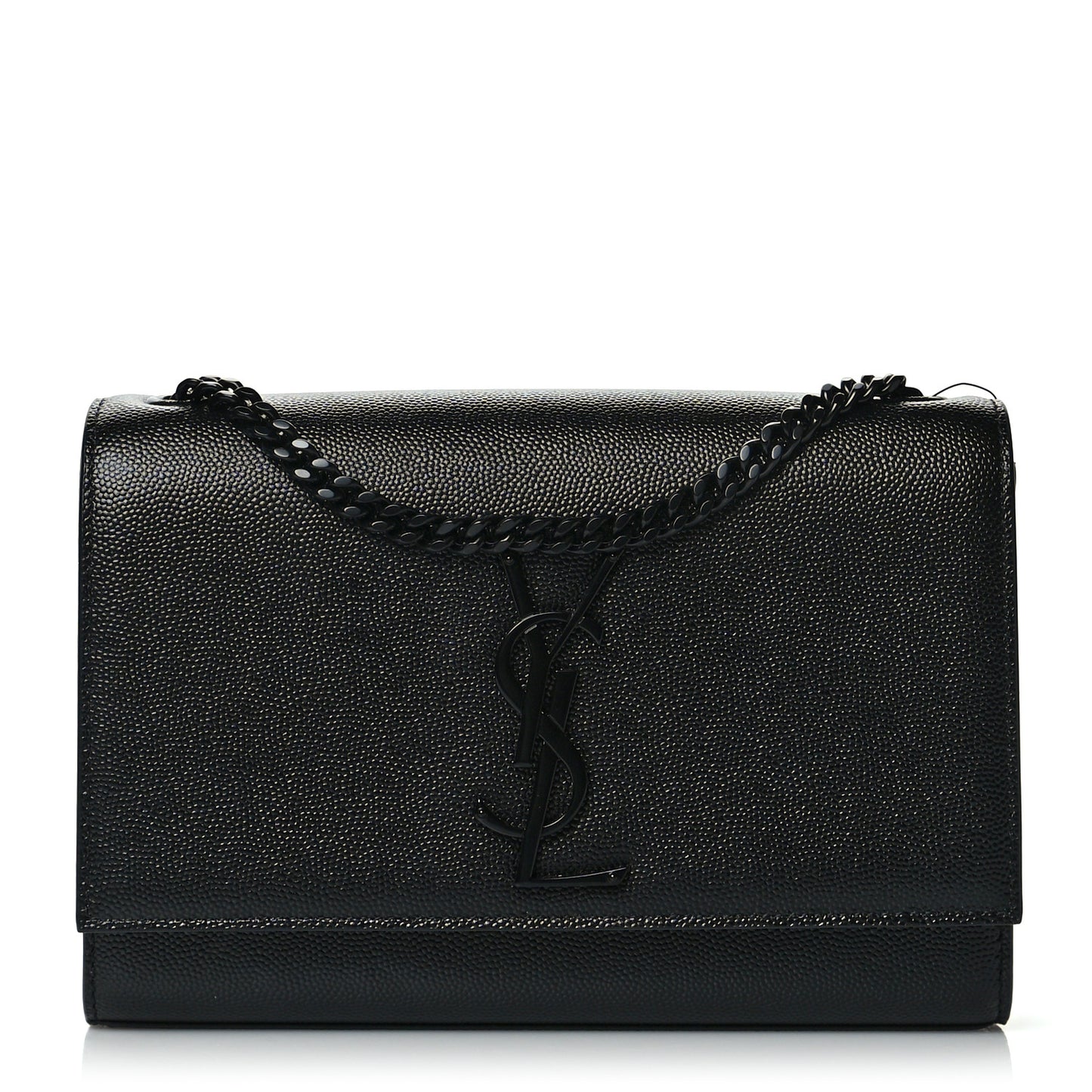 Grain De Poudre Small Monogram Kate Satchel Black