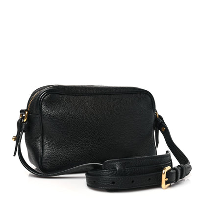 Prada Vitello Phenix Camera Bag Black 3 of 11