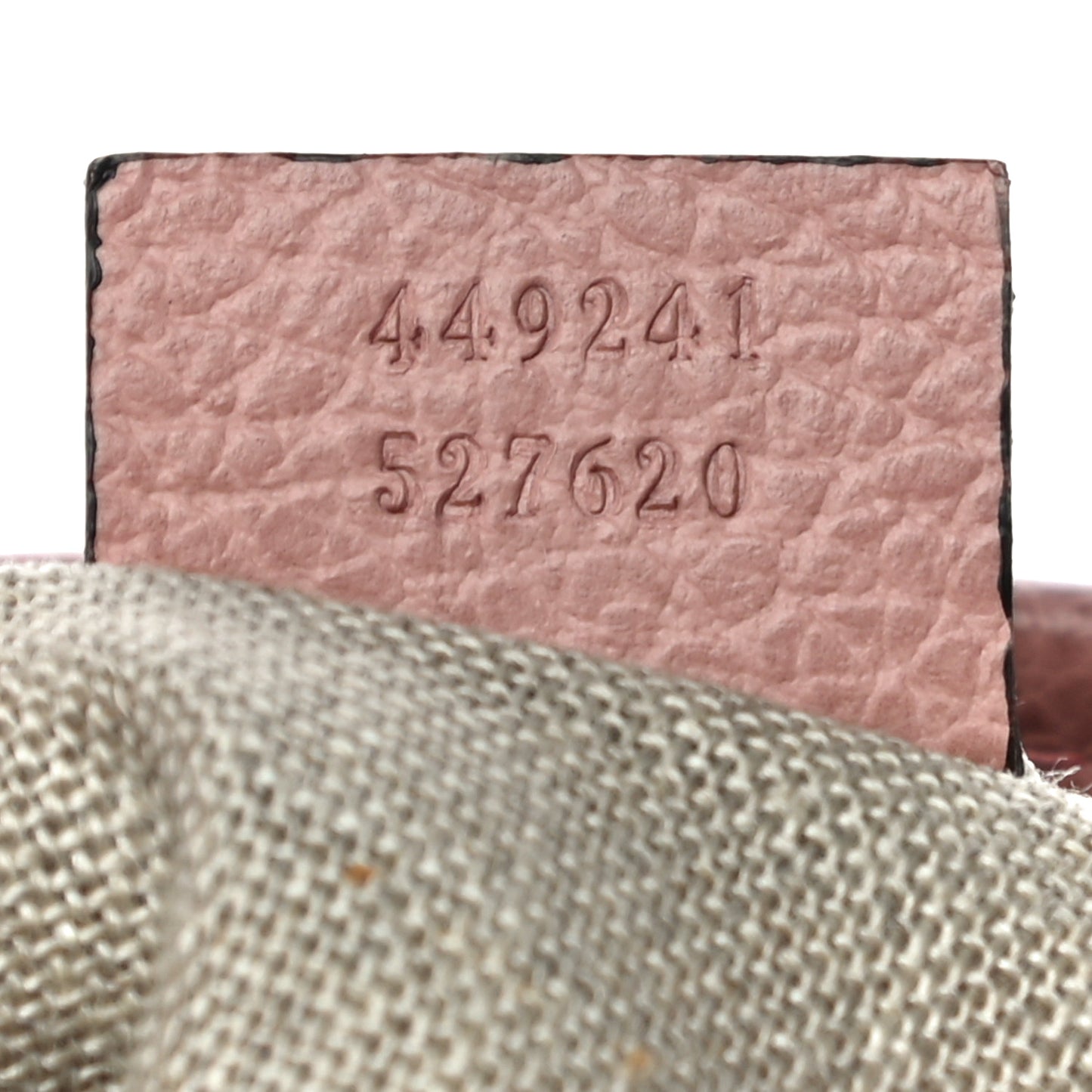 Monogram Small Bree Tote Beige Soft Pink